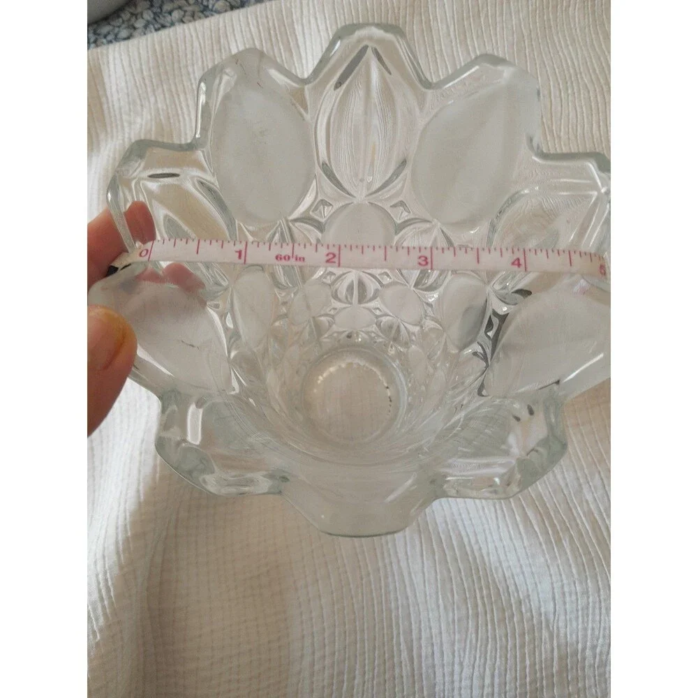 Hermanova Hut Glass Ovoid Paneled Frosted Vase No.20379